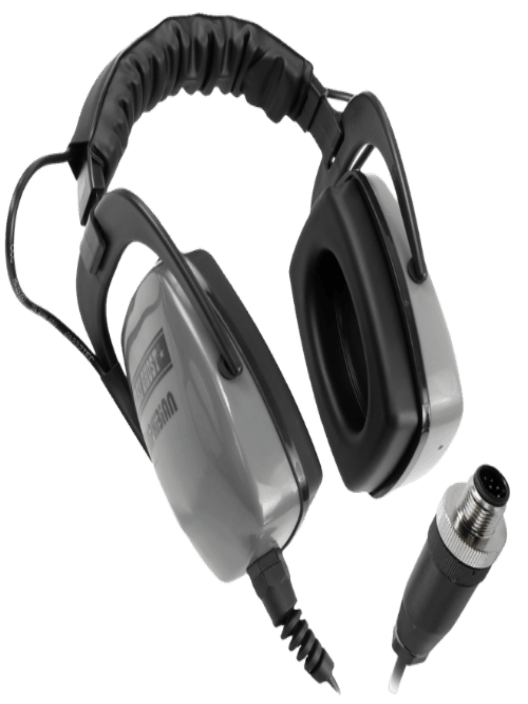 DetectorPro Gray Ghost Amphibian II Headphones for Simplex/Kruzer - Treasure Coast Metal Detectors
