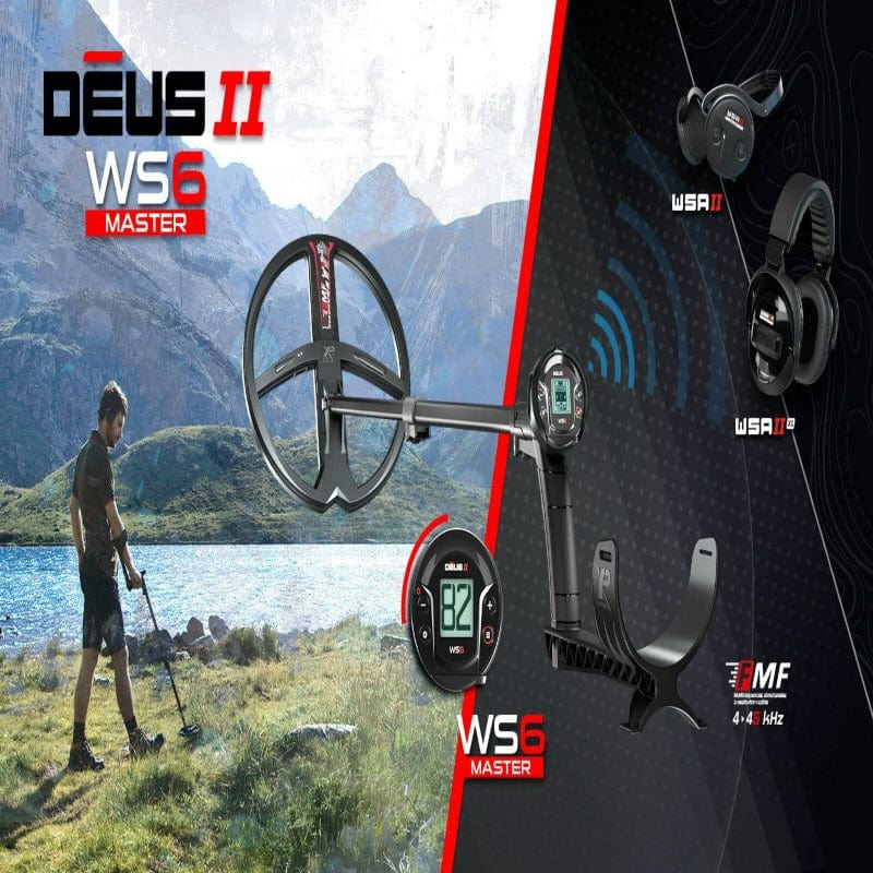 Deus II WS6 Master Metal Detector - Treasure Coast Metal Detectors