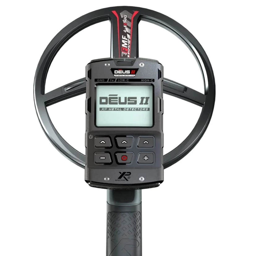 XP DEUS II RC METAL DETECTOR 9 INCH NO HEADPHONES - Treasure Coast Metal Detectors