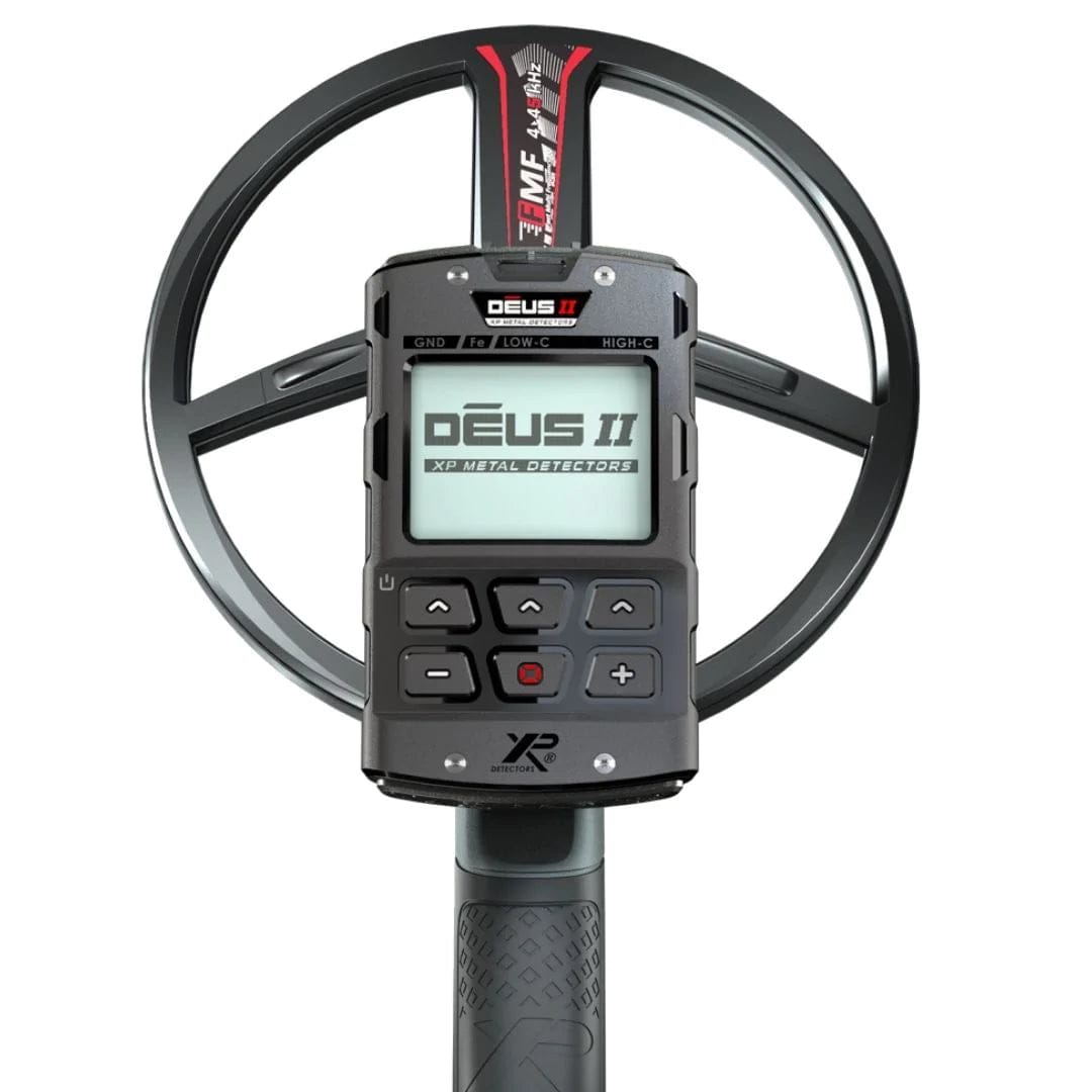 XP DEUS II RC METAL DETECTOR 9 INCH NO HEADPHONES - Treasure Coast Metal Detectors